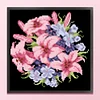 Lily Cluster - 9CT Full Beaded Cross Stitch Kit(28x28cm)