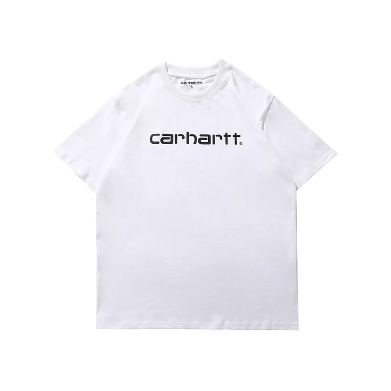Carhartt Mountain Round Neck Couple Loose Short-sleeved T-shirt