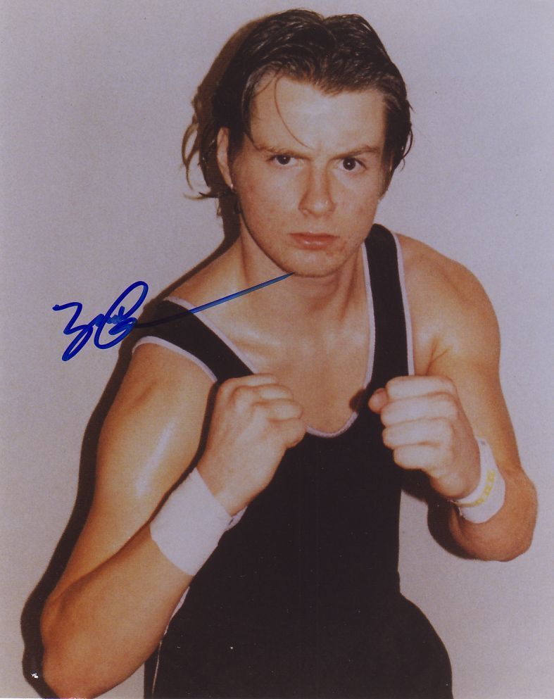 WWF WWE ZACH GOWEN AUTOGRAPHED HAND SIGNED 8X10 Photo Poster painting WRESTLING PICTURE