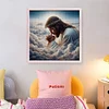 Earth Jesus-11CT Stamped Cross Stitch 40*40cm