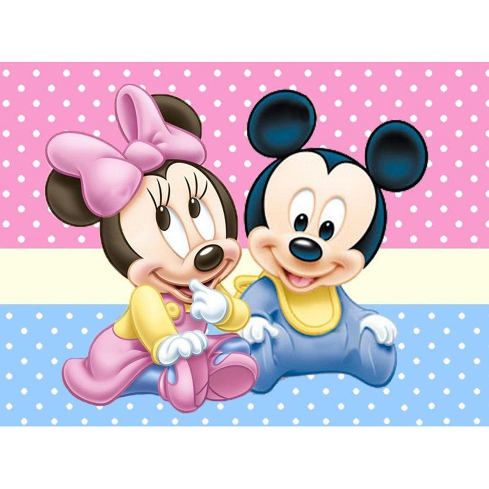 

(Multi-Size) Cartoon Mouse - Round/Square Drill Diamond Painting - 40*30CM, Square diamond 40*50cm, 501 Original
