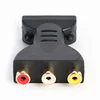 HDMI-compatible Male to 3 RCA Female Composite AV Audio Video Adapter Converter