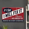 Warning - Vintage Metal Signs - 20*30cm/30*40cm - Warning