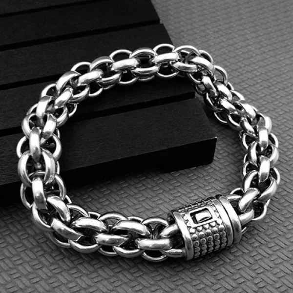 Sterling Silver Bold Link Chain Bracelet