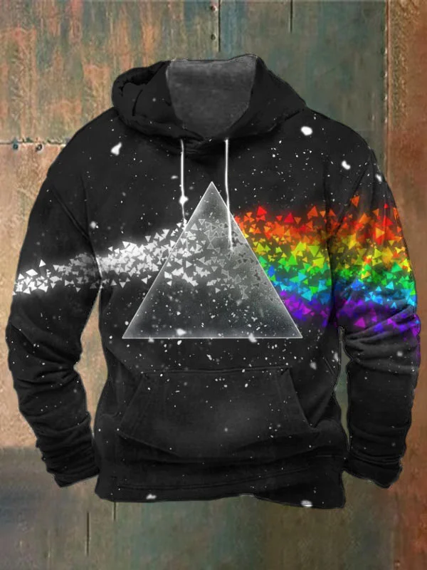 Unisex Pink Floyd Print Heavyweight Hoodies
