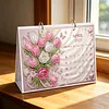 DIY 2027 Diamond Painting Calendar Art Kit Paper Desk Calendar Desktop Decoration Craft Kit