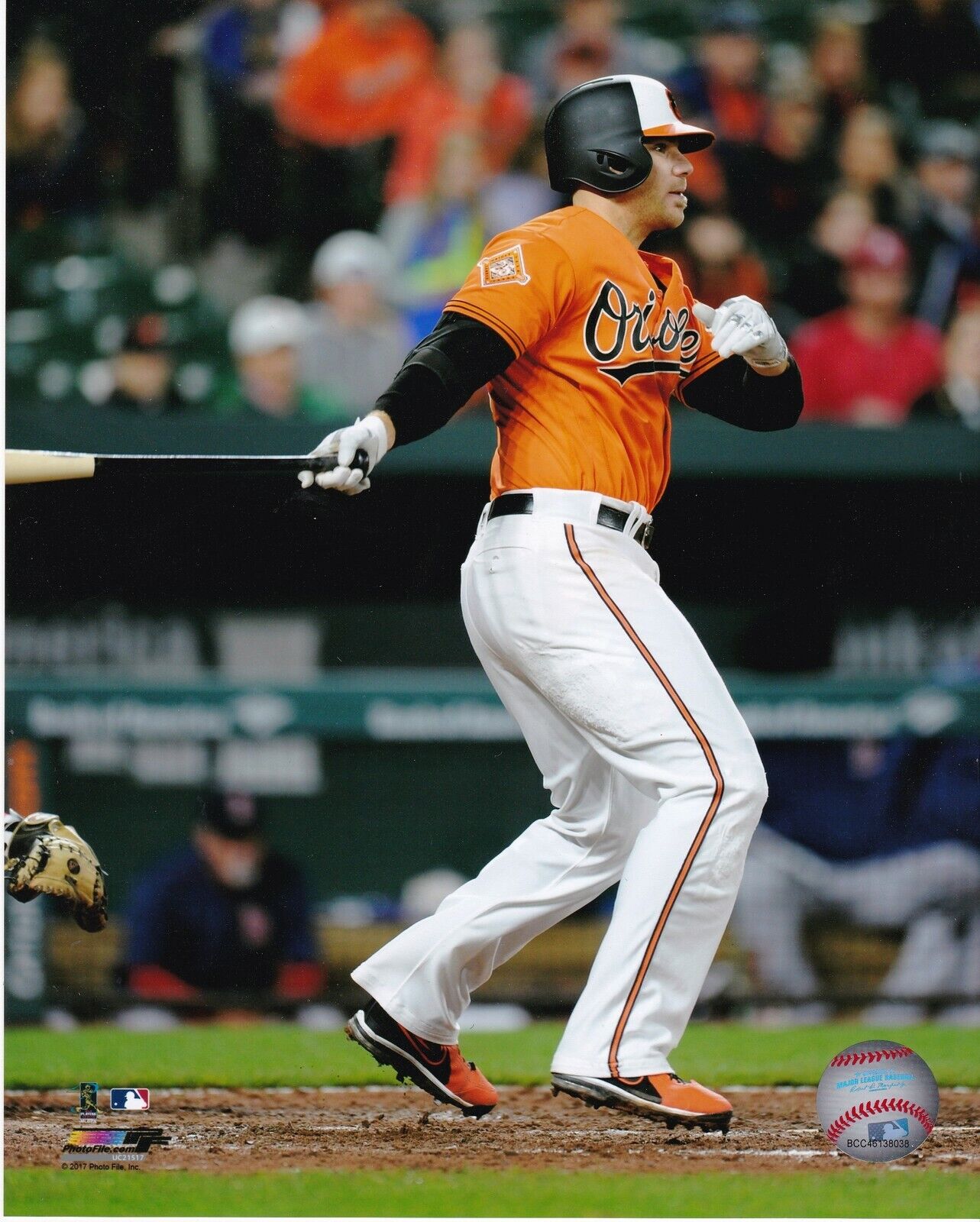 CHRIS DAVIS BALTIMORE ORIOLES Photo Poster paintingFILE LICENSED 8x10 Photo Poster painting