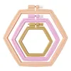 Hexagon Embroidery Hoops Cross Stitch Frame DIY Sewing Tool for DIY Sewing Craft tapestrymarket