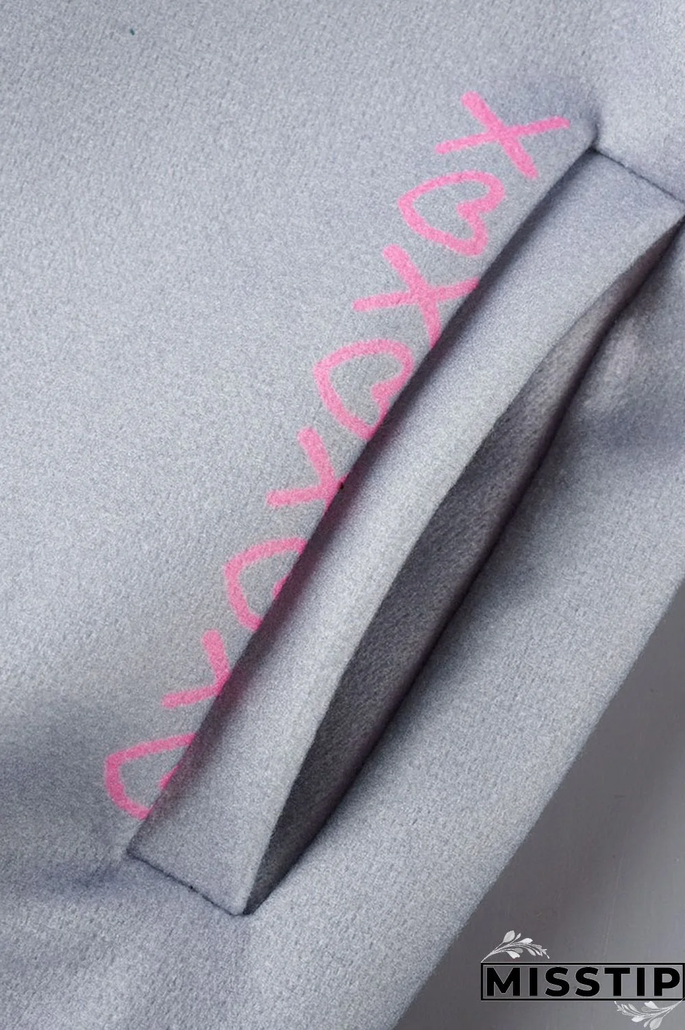 Cream White Casual Street Print Patchwork Buckle Short Sleeve Two Pieces