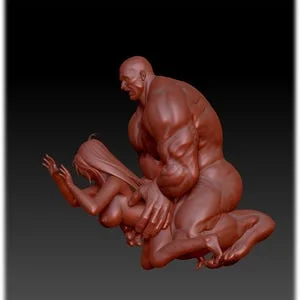 Pornhint Sexy Sculpture the Rape 3D Print STL , 3D Printing File, NSFW , Any Size, Adult 3D Model sex NSFW