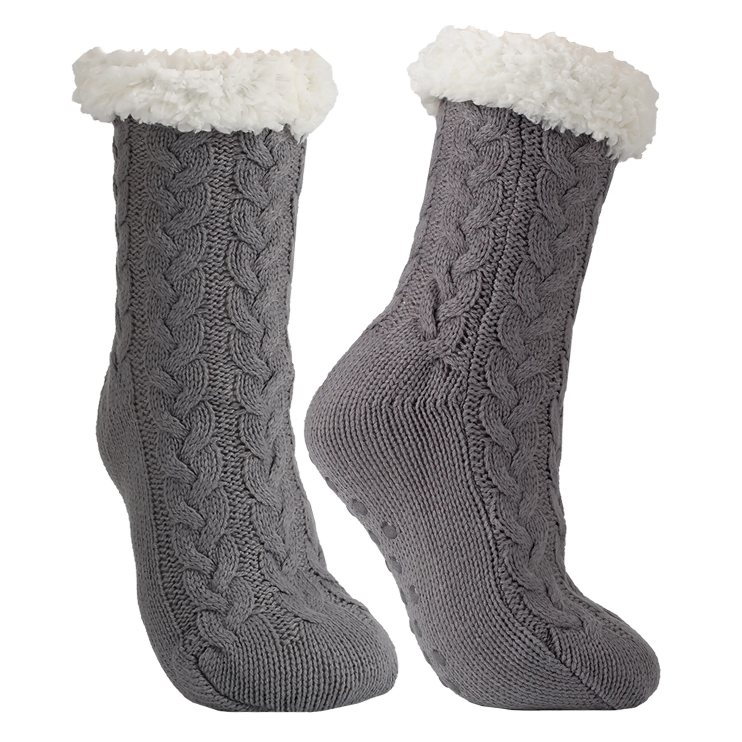 Slipper Socks Fleece Lined