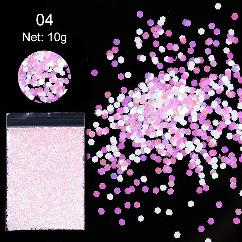 1 Bag Nail Sequins Butterfly Design 3D Glitter Colorful Nail Flakes iridescent Palliette Spangle Decoration Nail Art Sticker