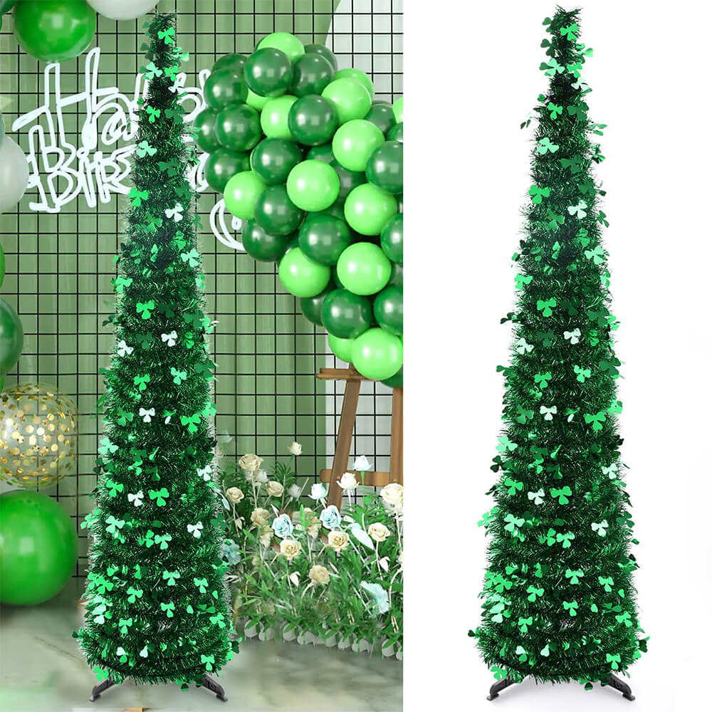 Folding St. Patrick's Day Tree