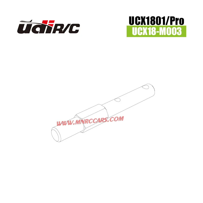 UDIRC UCX1801/Pro RC Car Parts Gear Spindle UCX18-M003