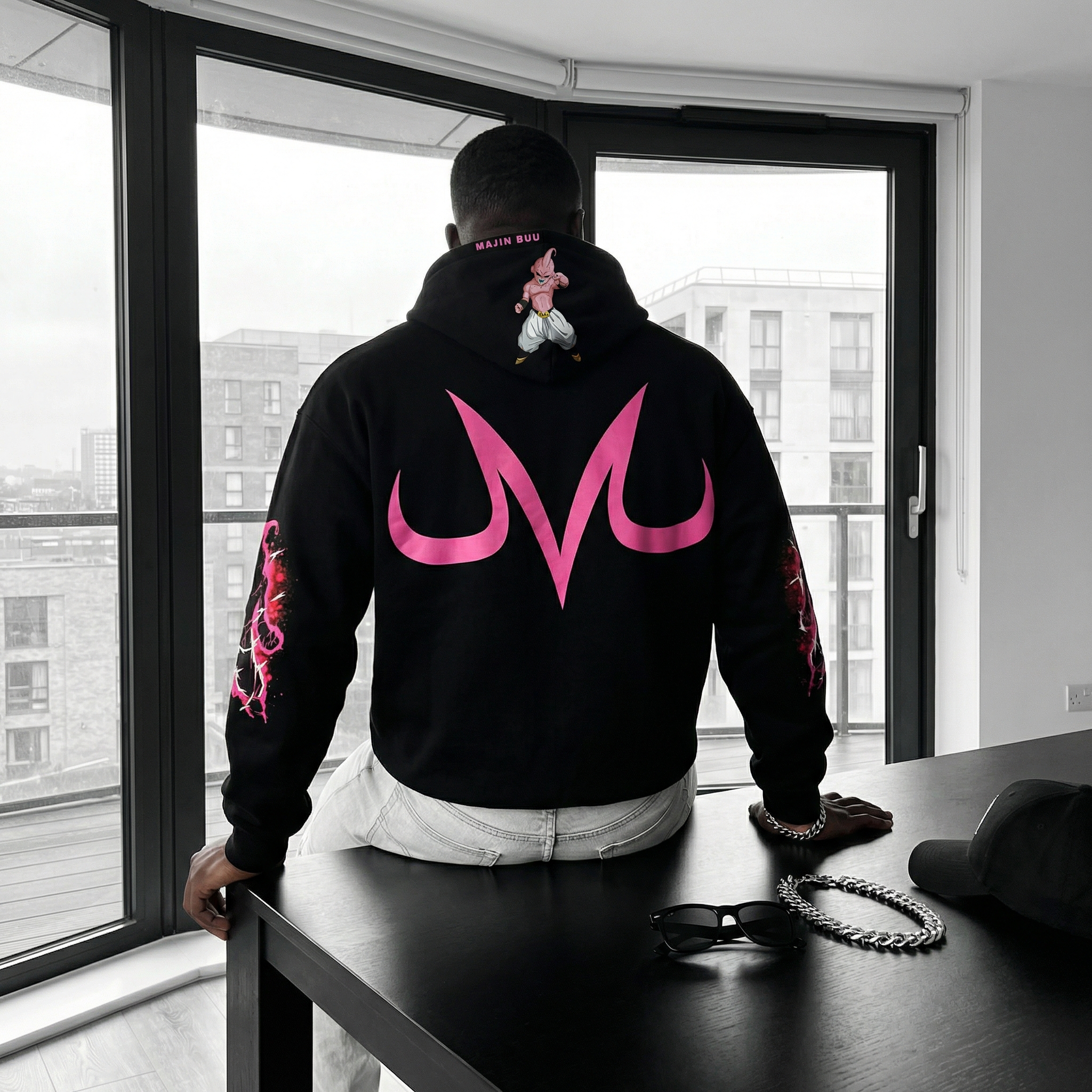 Men's Magic Reflective Print Hoodie