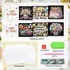 6Pcs f&ecirc;te d&rsquo;anniversaire-bricolage carte de voeux
