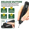 Electric Vacuum Chuck Suction Pen Anti-static & 3 Suction Cups for IC Component
