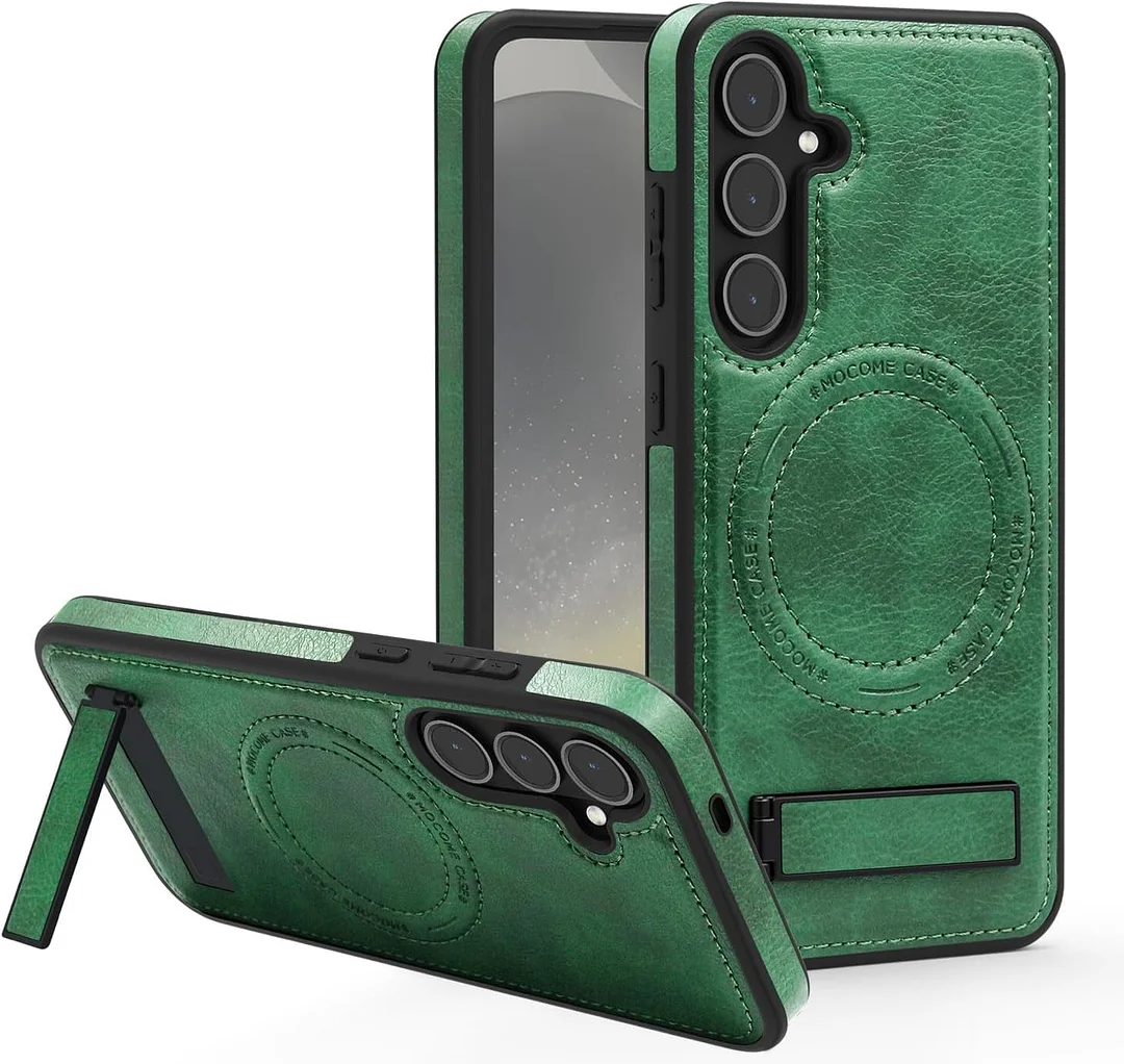 Samsung Galaxy Z Fold 6 Leather Case Magnetic Protective Case Holder Phone Case