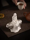Ice Sculpture Snow Girl--Creative Ceramic Ornaments Decorative Art