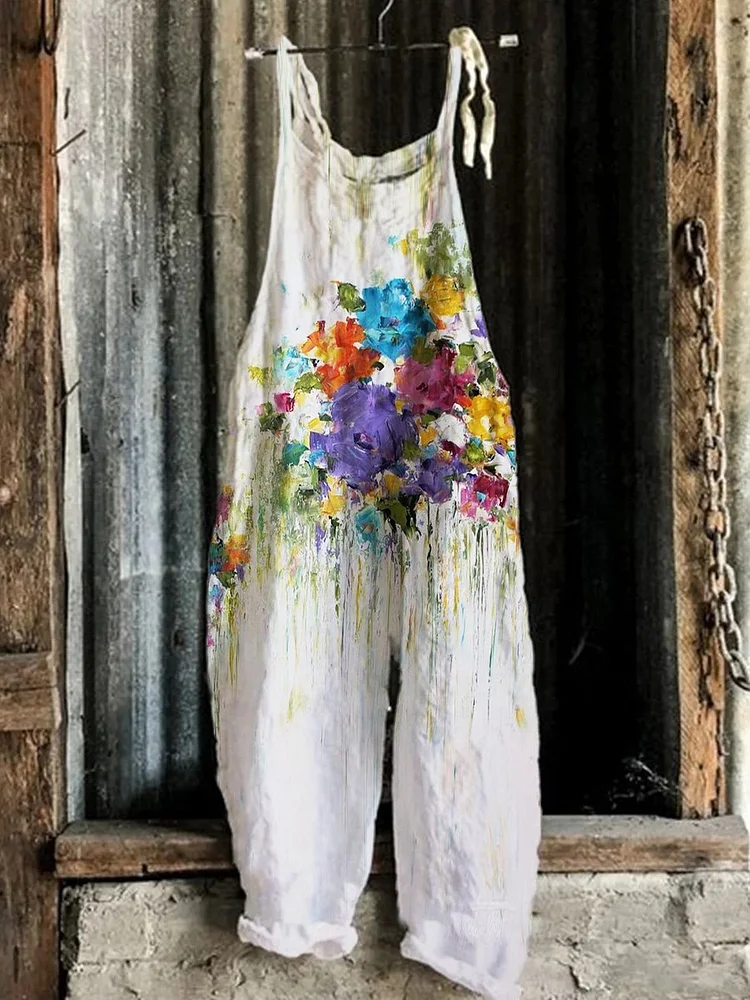 Floral Cotton-Blend One-Pieces