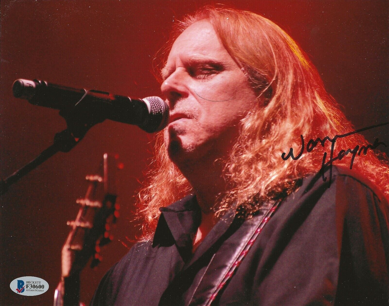 Warren Haynes REAL hand SIGNED Photo Poster painting #8 BAS COA Gov't Mule & The Allman Brothers