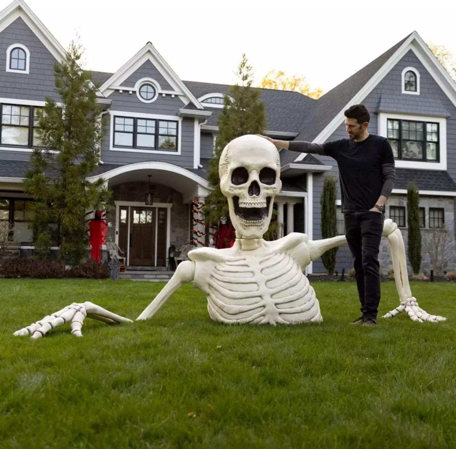 6FT Animatronic IT Pennywise Clown Halloween Decoration