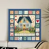 Cross Stitch - 11CT Full Stamped - House(50*50cm)、[Everydayedeals]