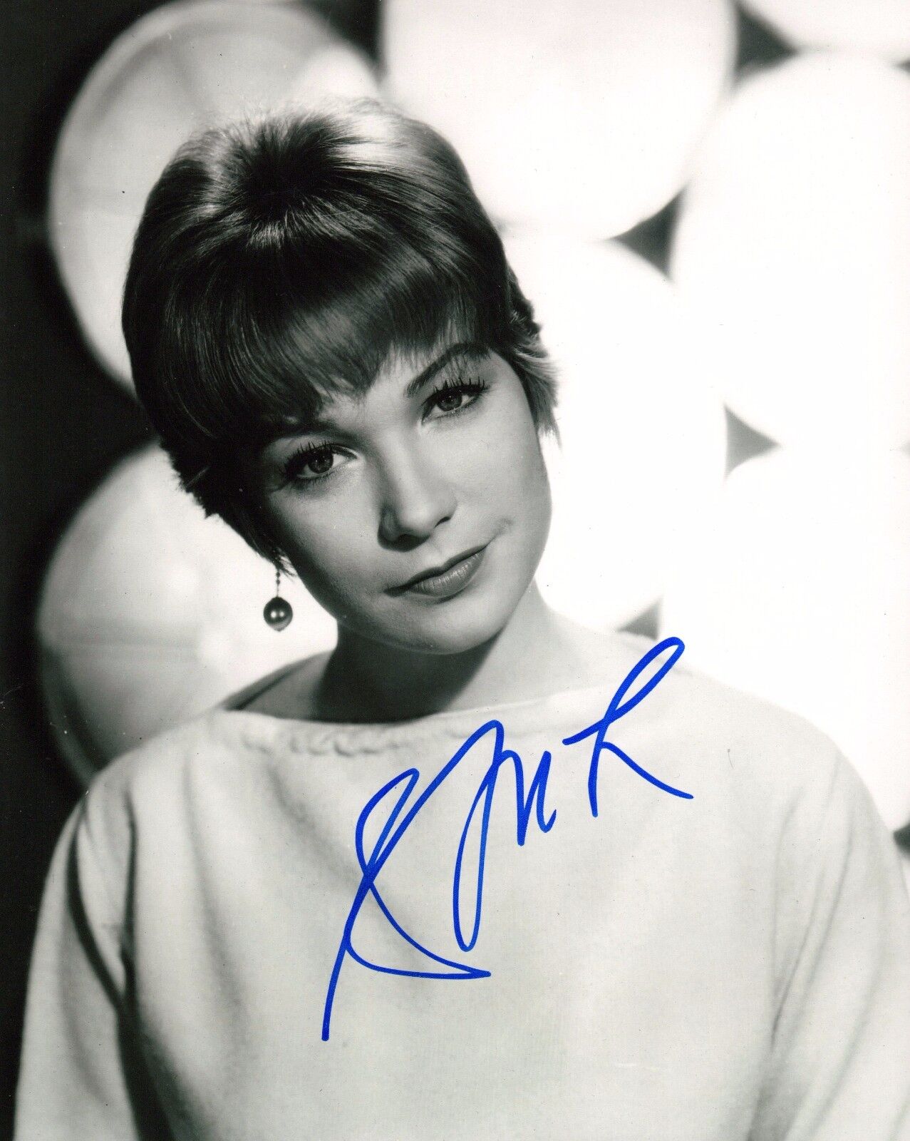 GFA Terms of Endearment * SHIRLEY MacLAINE * Signed 8x10 Photo Poster painting PROOF AD3 COA