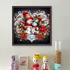Christmas Snowman-14CT Stamped Cross Stitch 40*40cm/15.75*15.75in