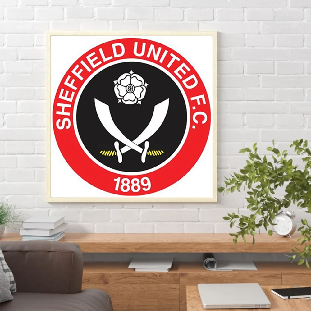 Diamond Painting - Full Round Drill - Sheffield United F.C.(Canvas|30*30cm)
