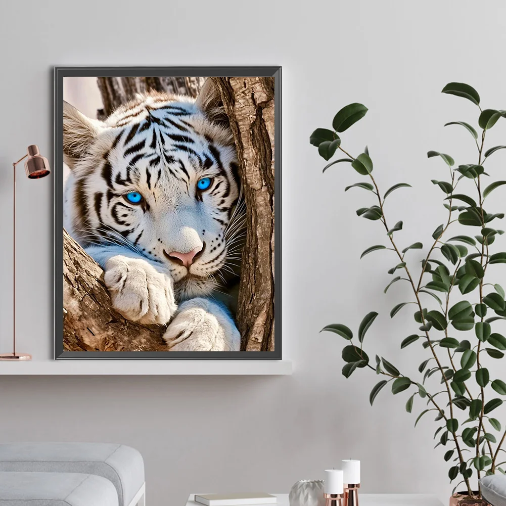 Diamond Painting - Full Round Drill - Tiger(Canvas|30*40cm)