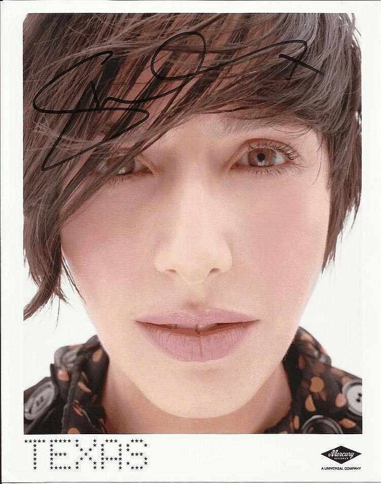 SHARLEEN SPITERI Signed Photo Poster paintinggraph - Sexy Pop/Rock Singer - TEXAS - Preprint