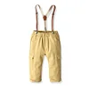 Kid Baby Boys Gentleman Suspenders Casual Long Pants