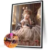 Diamond Painting -DIY Full Square Drill Cute Little Girl(35x45cm)