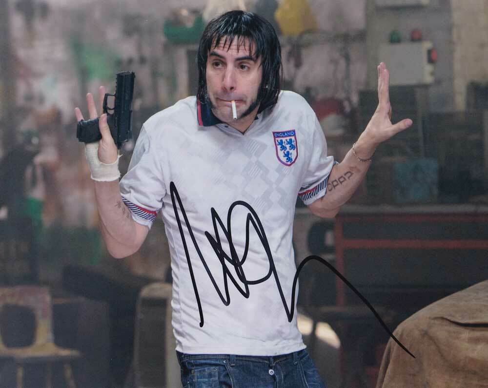 Sacha Baron Cohen In-person AUTHENTIC Autographed Photo Poster painting SHA #61616