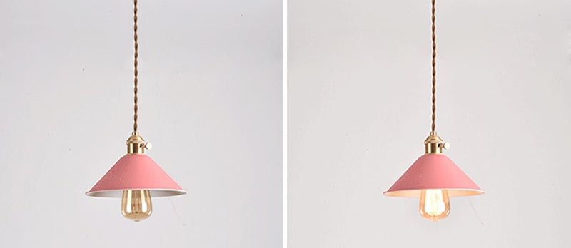 Modern Switch Pendant Lights Dining Room Lights Pendant Lamp Lamparas Colorful Aluminum Lamp Shade Luminaire For Home Lighting