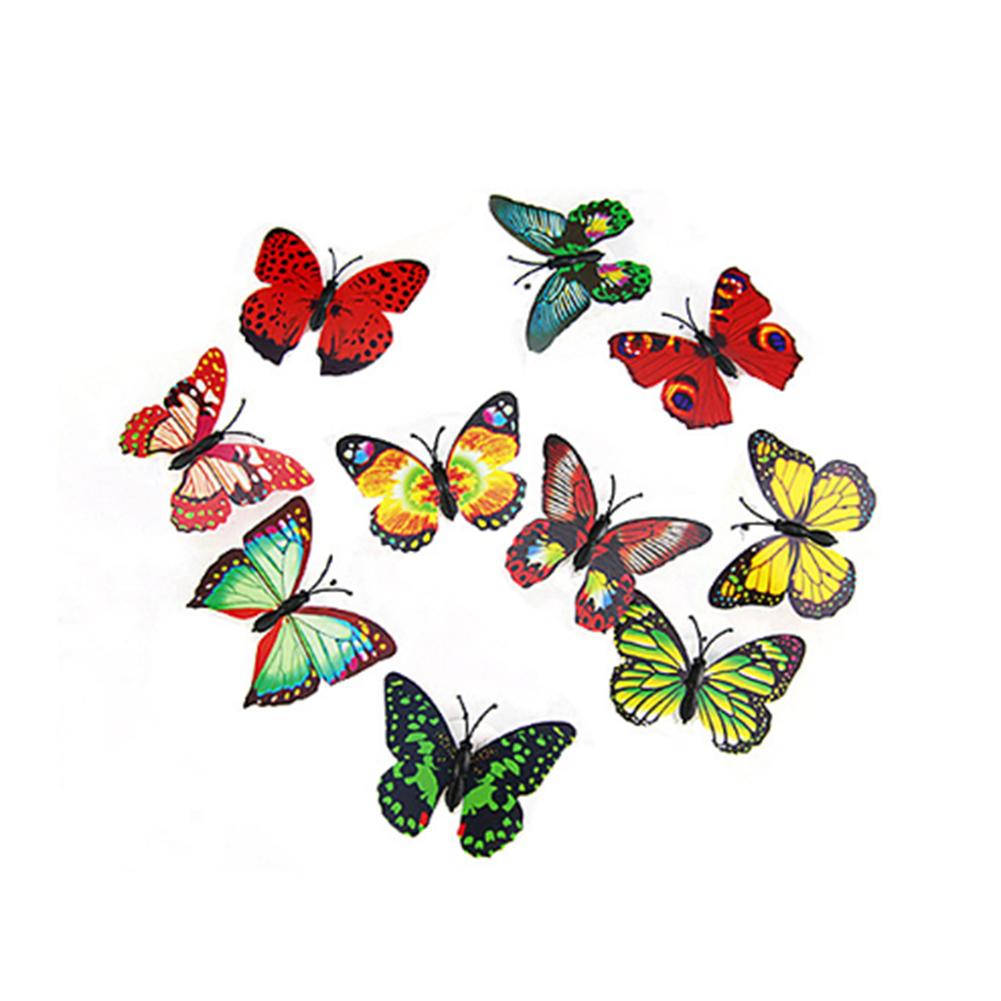 

Colorful Changing LED Butterfly Lamp Night Light Home Adhesive Wall Lamp, 501 Original