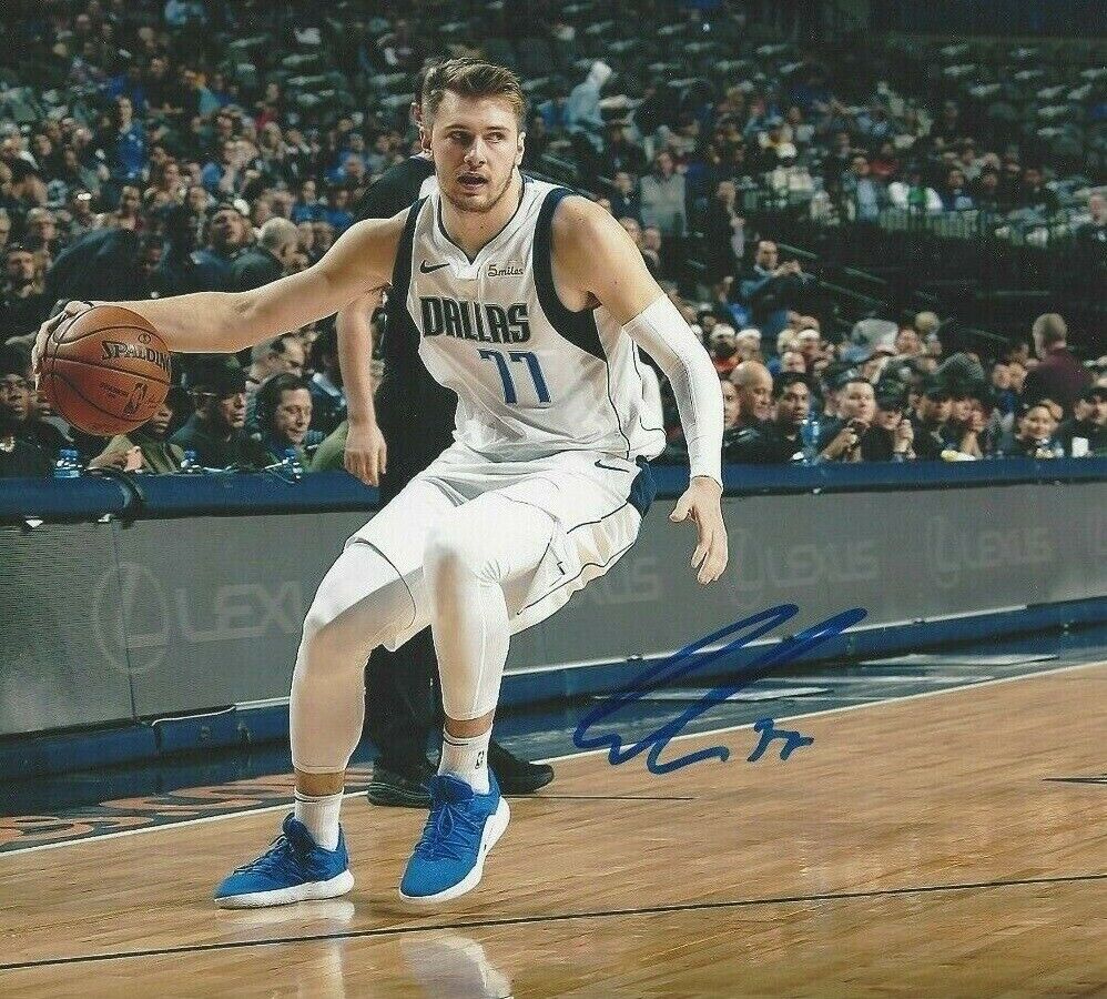 Luka Doncic Autographed Signed 8x10 Photo Poster painting ( Mavericks ) REPRINT ,