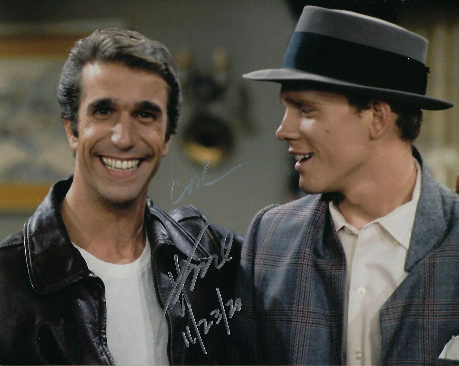 GFA Happy Days the Fonz * HENRY WINKLER * Signed 8x10 Photo Poster painting H7 COA