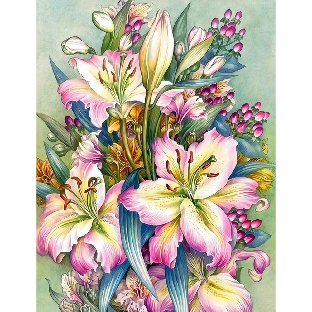 

Lily - Round Drill Diamond Painting - 30*40CM, 501 Original