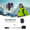 Mobile Phone Folding Selfie Stick 360° Rotatable Mobile Phone Holder Handheld Anti-Shake Stabilizer Portable Bluetooth Photo Travel Video Vlog Shooting Stand