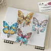 6 Pi&egrave;ces Crochets Muraux en Diamant Animal