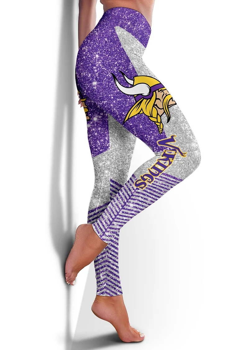 Minnesota VikingsLimited Edition 3D Printed Leggings