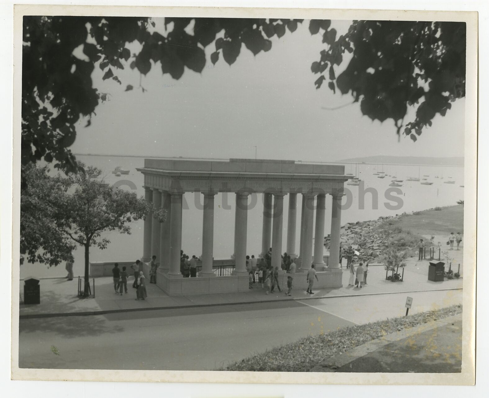 Plymouth Rock - Plymouth, MA - Vintage 8x10 Photo Poster paintinggraph