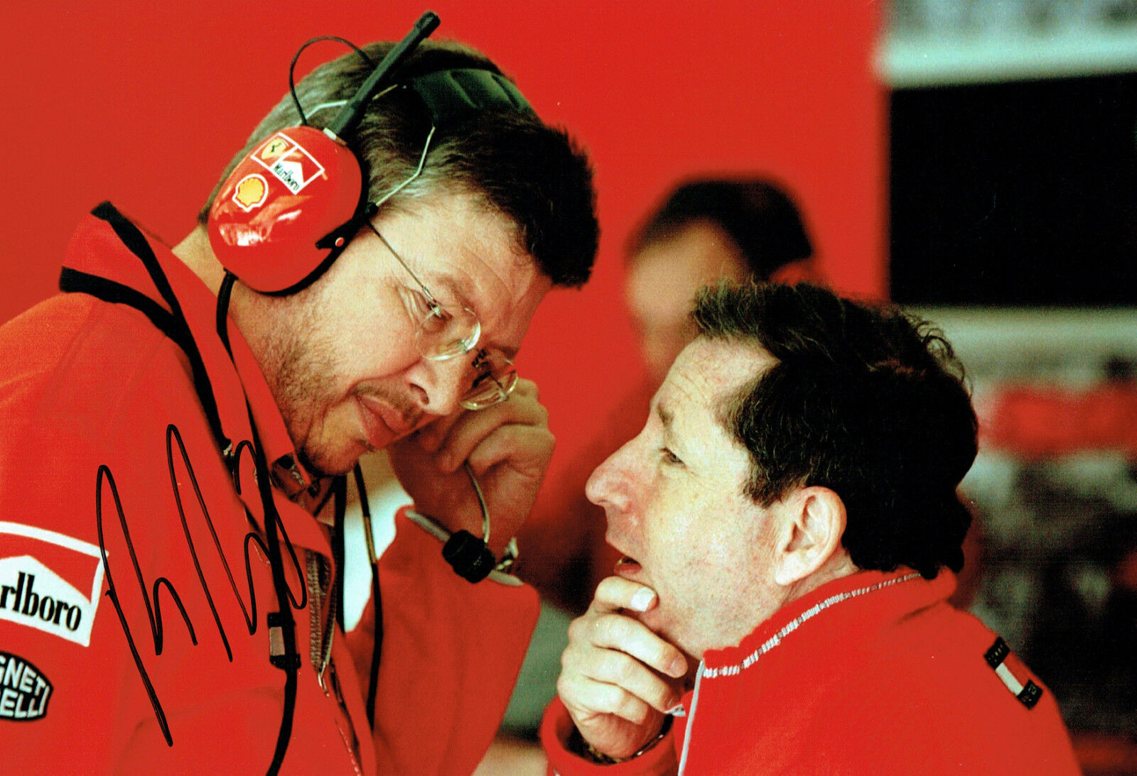 Ross BRAWN Signed Autograph 12x8 Photo Poster painting AFTAL COA FERRARI Technical Director