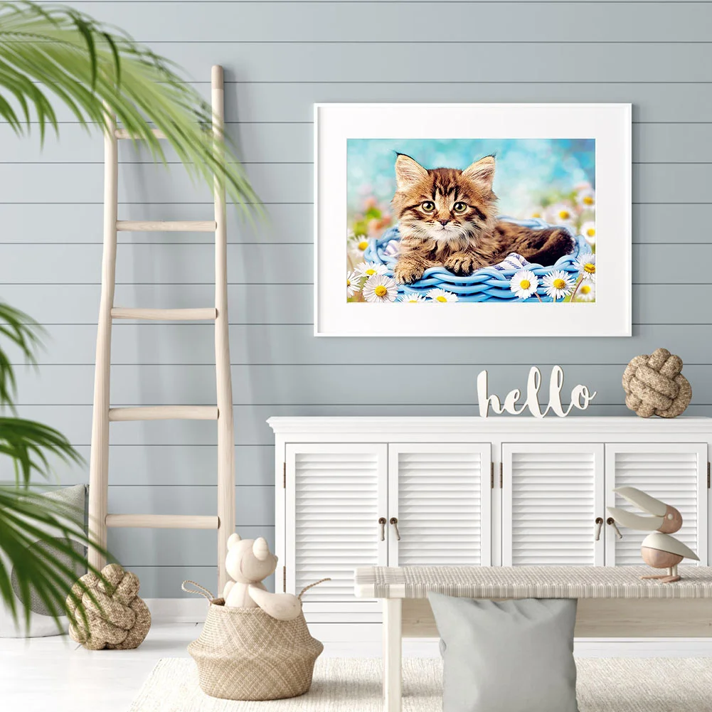 Diamond Painting - Full Square Drill - Cat(20*30 - 50*70cm)