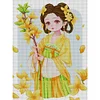 (US Local)Girl-11CT Stamped Cross Stitch Kit(49x65cm)
