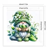 Cucumber Gnome - 11CT Stamped Cross Stitch - 45*45cm