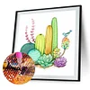 Diamond Painting -DIY Round Drill Cactus