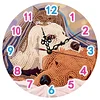 uk.everydayedeals (Limited Stock)DIY Diamond Painting Wooden Clock - Animal